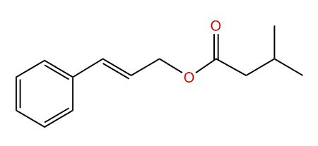 3-Phenyl-2-propenyl 3-methylbutanoate